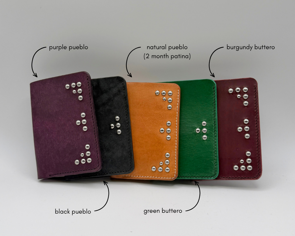 Statement Vertical Bifold Wallet